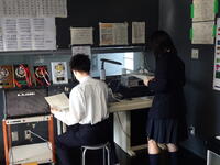 放送室の様子